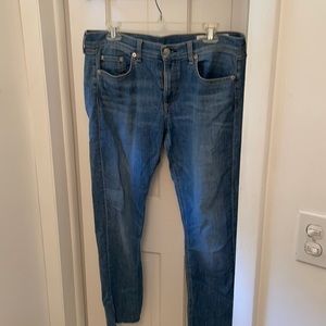 Rag & Bone ankle skinny jean